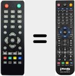 Comandament a dist&agrave;ncia substitut de LEPREPVR-2