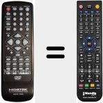 Comandament a distància substitut de NDVX2504