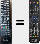 Comandament a dist&agrave;ncia substitut de Stratos 2