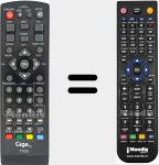 Comandament a distància substitut de TV25
