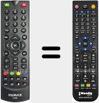 Comandament a dist&agrave;ncia substitut de R-863