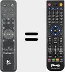 Comandament a dist&agrave;ncia substitut de LOG008