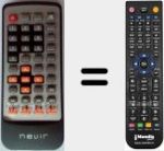 Comandament a dist&agrave;ncia substitut de Nevir009