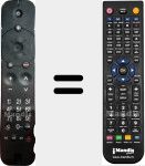 Comandament a dist&agrave;ncia substitut de ORA002