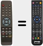 Comandament a distància substitut de RE-1150 C0
