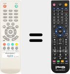 Comandament a dist&agrave;ncia substitut de RMT-500A (REMCON1942)