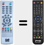 Comandament a distància substitut de RMT-500A