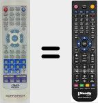 Comandament a dist&agrave;ncia substitut de SUP002