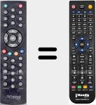 Comandament a dist&agrave;ncia substitut de SRT6410