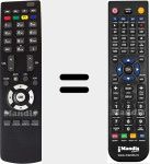 Comandament a distància substitut de RC2900 (30067687)