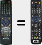 Comandament a distància substitut de XDIV576DVBT