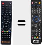 Comandament a distància substitut de Zapper HD Plus