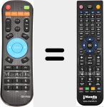 Comandament a dist&agrave;ncia substitut de GX-IR05