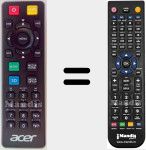 Comandament a dist&agrave;ncia substitut de RC-FB202-520 (MC.JKL11.005)