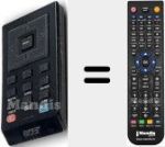 Comandament a dist&agrave;ncia substitut de VZK0100001