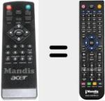 Comandament a dist&agrave;ncia substitut de RC-260RR-190 (VZJ9000001)