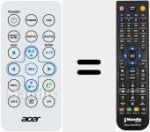 Comandament a dist&agrave;ncia substitut de VZ.JCN00.001
