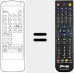 Comandament a dist&agrave;ncia substitut de 076100R001