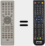 Comandament a dist&agrave;ncia substitut de 076N0GY030