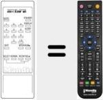 Comandament a dist&agrave;ncia substitut de P147R