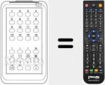 Comandament a dist&agrave;ncia substitut de INFRARED 16 FACH