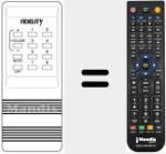 Comandament a dist&agrave;ncia substitut de 09156