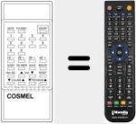 Comandament a dist&agrave;ncia substitut de 2062292