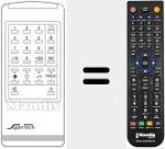 Comandament a dist&agrave;ncia substitut de 26T1