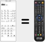Comandament a dist&agrave;ncia substitut de 30 D
