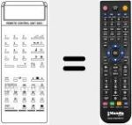 Comandament a dist&agrave;ncia substitut de 30 D 3