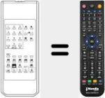 Comandament a dist&agrave;ncia substitut de 40 / 100 SPAGNA