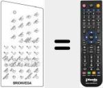 Comandament a dist&agrave;ncia substitut de 660.01.0183