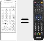 Comandament a dist&agrave;ncia substitut de 5574 49 50