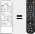 Comandament a dist&agrave;ncia substitut de 6142-05204