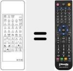Comandament a distància substitut de 807208