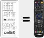 Comandament a distància substitut de 99 ELECTRONIC