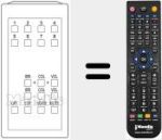 Comandament a dist&agrave;ncia substitut de A508230
