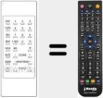 Comandament a dist&agrave;ncia substitut de A512230