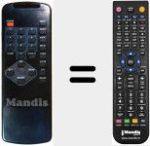 Comandament a dist&agrave;ncia substitut de ASTI 4300