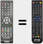 Comandament a dist&agrave;ncia substitut de B-031-1