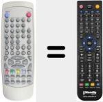 Comandament a dist&agrave;ncia substitut de BT-0413 A