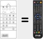 Comandament a distància substitut de CABLE CRYPT