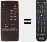 Comandament a dist&agrave;ncia substitut de SR 70 S