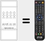 Comandament a distància substitut de REMOTE CONTROL UNIT 12P