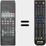 Comandament a dist&agrave;ncia substitut de CR 169