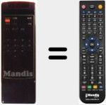 Comandament a dist&agrave;ncia substitut de CSR 10