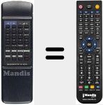 Comandament a dist&agrave;ncia substitut de DIGICOMPUTER 28 KEY