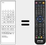Comandament a dist&agrave;ncia substitut de DIGISYSTEM STEREO TL