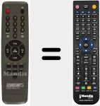 Comandament a dist&agrave;ncia substitut de DSB 1000-2CI