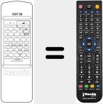 Comandament a dist&agrave;ncia substitut de RC 0342